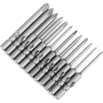 12 Stuks Kruiskop Bit Magnetische Schroevendraaier Accessoires Elektrische Boor Handmatig Aandraaigereedschap 4mm