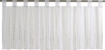 Elbersdrucke Bistro Gordijn Helio 48x140 cm wit semi-transparant