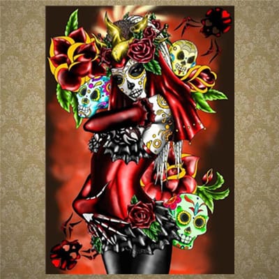 5D DIY Diamond schilderij stripfiguur diamant borduurwerk kruissteek 20X30CM