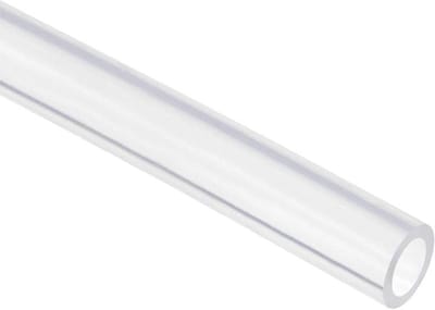 Dailygoods- Siliconenbuis 6,4 mm binnendiameter - 9,6 mm buitendiameter - 2 m lengte - Flexibele waterluchtslang - Duurzaam en knikbestendig - Chemische weerstand - Slang