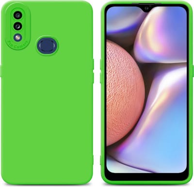 Cadorabo Hoesje geschikt voor Samsung Galaxy A10s / M01s in FLUID GROEN - Beschermhoes gemaakt van flexibel TPU silicone Cover Fluid Case