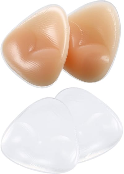 Allecto - Bikini gel pads - Siliconen beha inzetstukken - Push up borstvergroter - Waterdicht - Voor elke beha - 2 paar