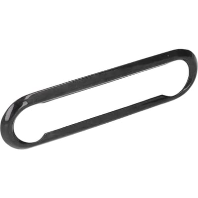 Koolstofvezel Middenconsole Volumeknop Decoratief Frame Trim Vervanging voor Alfa Romeo Giulia Stelvio 2020+ black