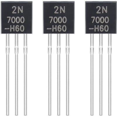 MOSFET Transistors - N-kanaal - Elektronische Projecten - Snelle Schakelsnelheid - 30V 62A - Zwart