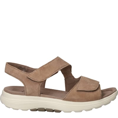Gabor Rollingsoft Sandalen - Dames - Taupe - Maat:38