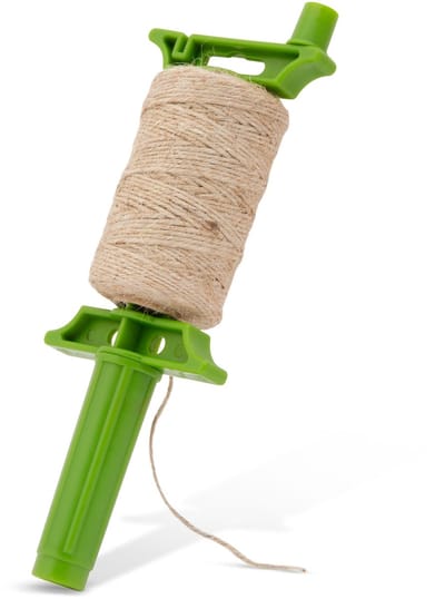Natuurlijke Jute Touw Op Rol – 72 Meter – Met Handhaspel En Oprolmechanisme – Tuin Touw Voor Planten, Zaaien En Binden – Stevig En Milieuvriendelijk [11508]