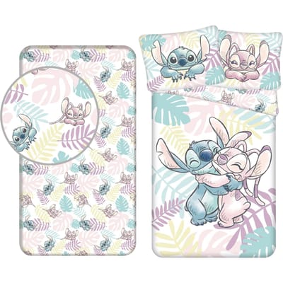 Lilo & Stitch slaapkamerset; dekbedovertrek en hoeslaken