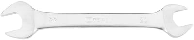 Topex - Dubbelzijdige Steeksleutel - 20 x 22 mm - Ergonomisch - Chroom-Vanadiumstaal