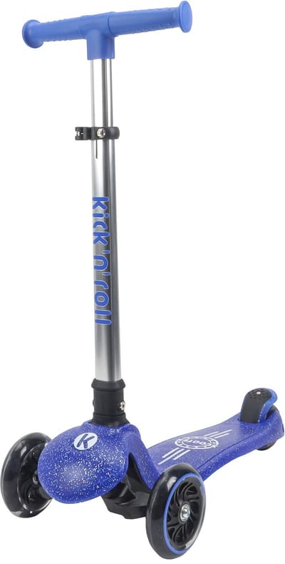 Kick'n'Roll - S9 - Jelly - Kinderstep - Blauw - Opvouwbaar