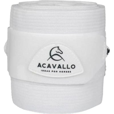 Polo bandages voor paarden met elastiek Acavallo (x2)