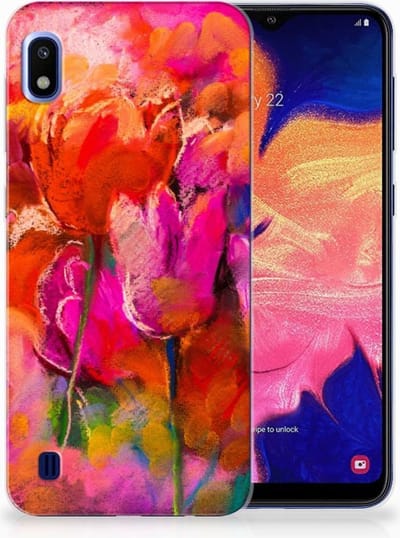 Hoesje maken Samsung Galaxy A10 Tulips