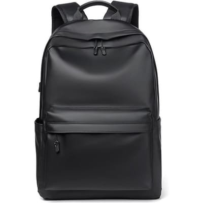 Trendy Rugzak Rugzak Mannen Casual Waterdicht Stedelijk Eenvoudig Computer Rugzak Middelbare School Schooltas zwart