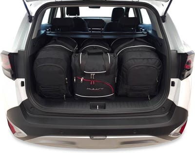 KIA SPORTAGE 2021+ (inclusief HEV en PHEV) Reistassen Kofferbak Tassen Set Organizer | 4-Delige Perfect Passende Set