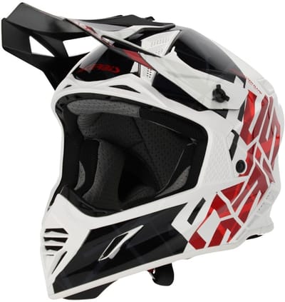 Acerbis X-Track Wit Zwart Crosshelm - Helm