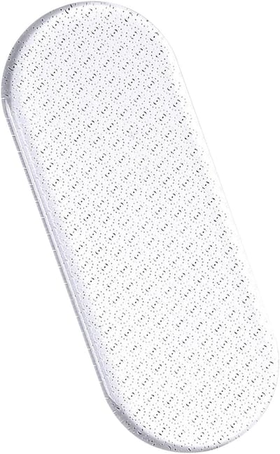 Glasvijl Voeten - Pedicure Gereedschap - Dode Huid Verwijderen - Duurzaam In Douche - 10 x 4 cm - Doorzichtig