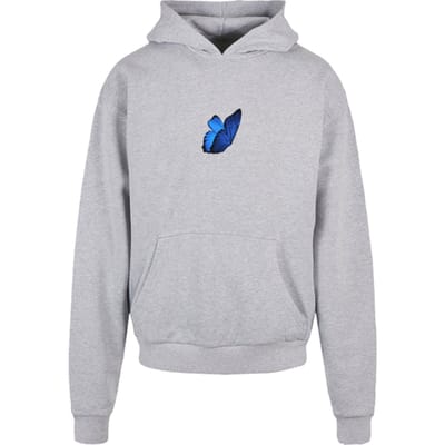 Mister Tee - Le Papillon Heavy Oversize Hoodie/trui - S - Grijs