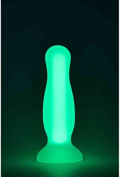 Dream Toys - Radiant anaalplug glow-in-the-dark Small - Groen