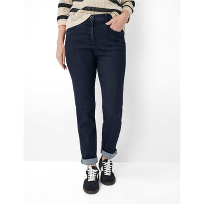 Raphaela by Brax Dames Jeans  Style LAURA NEW DARK BLUE, denim donkerblauw, maat 36