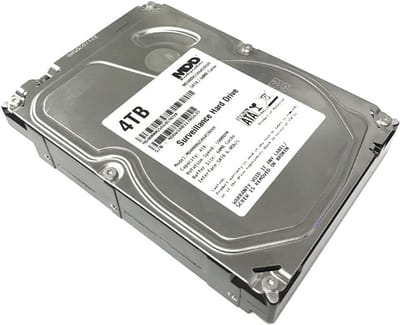 4TB Interne Harde Schijf voor CCTV en DVR Systemen - 3.5 inch SATA