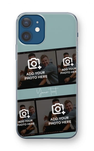 Gepersonaliseerd - Case Company® - Hoesje geschikt voor iPhone 12 mini hoesje - Filmrol N°2 - Soft Cover Telefoonhoesje - Bescherming aan alle Kanten en Schermrand