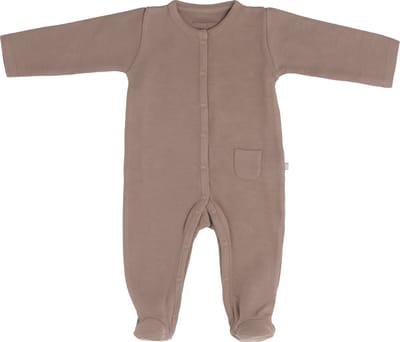 Baby's Only Boxpakje met voetjes Pure - Mokka - 68 - 100% ecologisch katoen - GOTS
