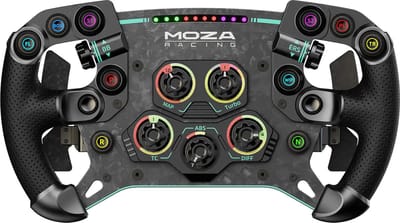 Moza Racing GS V2P Sim Racing Stuurwiel – Hoogwaardige Direct Drive Stuur - PC