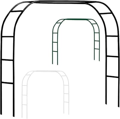 Tuinboog voor klimrozen bruiloft boog met basis s anti Plant Ondersteuning voor bruiloften Outdoor Tuin Det