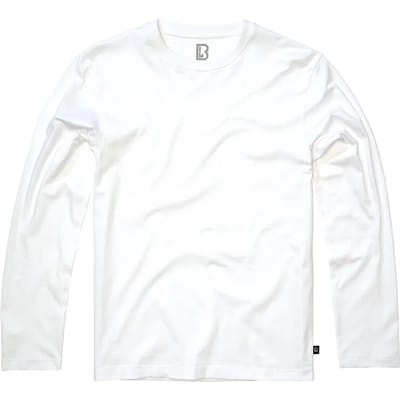 Brandit - Premium Longsleeve shirt - XL - Wit