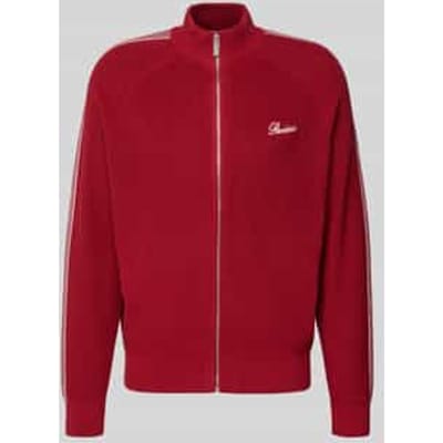 Regular fit jas met brei-look
