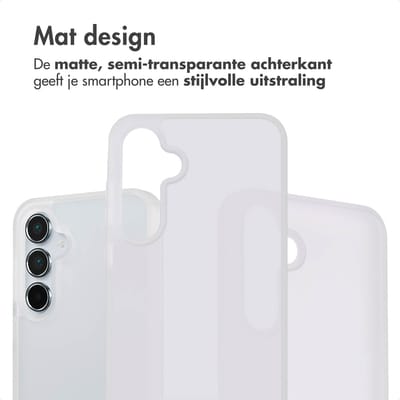 imoshion Hoesje - Geschikt voor Samsung Galaxy A55 (5G) - Color Guard Backcover - Wit