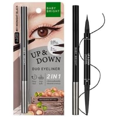 Baby Bright - Up And Down Duo Eyeliner 01 Midnight Black