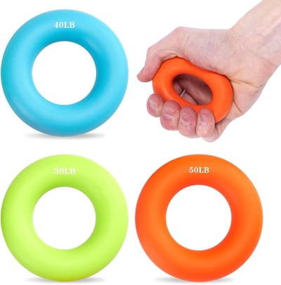 Solidchoice - Set van 3 Grip Trainers voor Handkracht