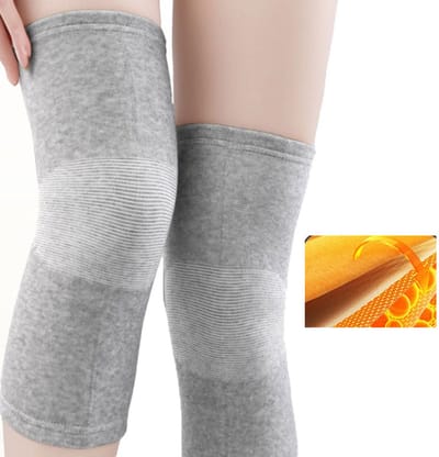 Compressie Kniebrace – Thermisch & Ademend – Extra ondersteuning bij het sporten - Warme Kniebandage – Geschikt voor hardlopen en wandelen – Voorkomt afkoeling