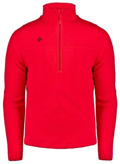 Izas Jordan M Fleece Met Kap Rood S Man