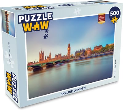 Puzzel Skyline Londen - Legpuzzel - Puzzel 500 stukjes