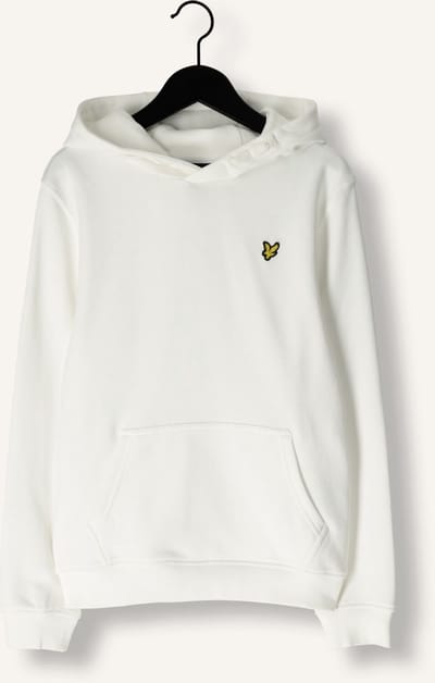 Lyle & Scott Pullover Hoodie Boys Truien & Vesten Jongens - Sweater - Hoodie - Vest- Wit - Maat 128/134