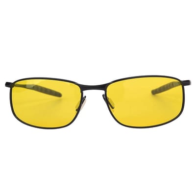Dailygoods- Zonnebril Gepolariseerd - Anti-glare - Metalen Frame - Nacht Rijden - HD Lens - Verstelbaar Montuur - 62 mm Lensbreedte - Bril
