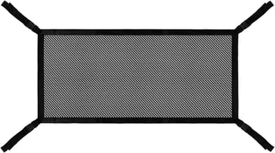 Peutertoren Veiligheidsnet - Leertoren Barrière - Kinderen Beveiligen - Snelle Installatie - 109 x 44.9 cm - Zwart