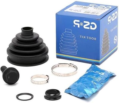 Aandrijfashoes Set - Aandrijfas Bescherming - Auto Onderhoud - Radzijde Montage - 12.4 cm - Zwart