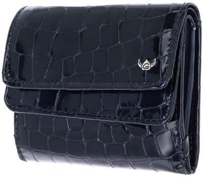 Golden Head Leren portemonnee Cayenne RFID Protect Überschlagbörse 1176 Nachtblau donkerblauw