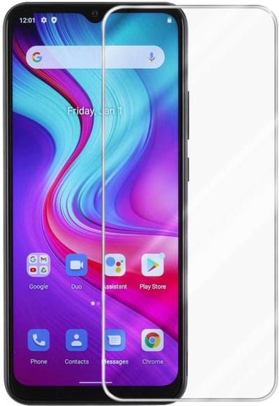 Cadorabo Screenprotector geschikt voor Doogee X96 / X96 PRO - Pantser film Beschermende film in KRISTALHELDER Geharde (Tempered) display beschermglas in 9H hardheid met 3D Touch