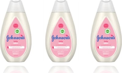 Johnson's - Baby Lotion 0% - 3 x 300 ml - Voordeelverpakking
