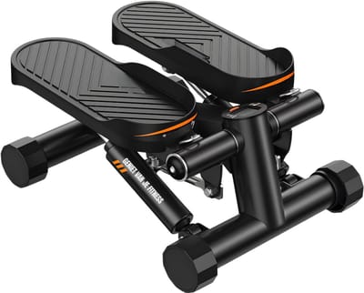 KAD® Fitness - Stepper Fitness - Hometrainer - Zwart - 29cm x 33cm x 8cm
