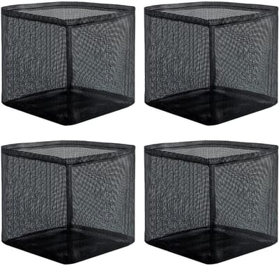 Vijverplantenmand Set - Aquatische Potten - Waterplanten Kweken - Ademend Mesh Ontwerp - 4 Stuks - Meerkleurig
