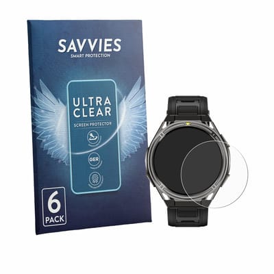 Savvies - Screenprotector voor Cubot GT5 - Folie Beschermfolie transparant 6 Stuks