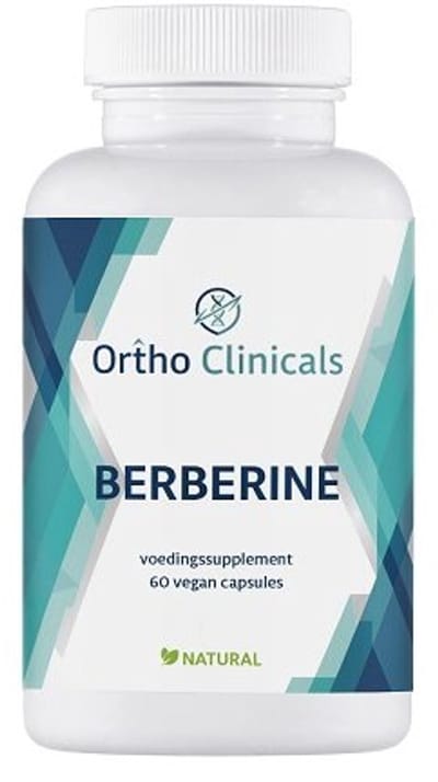 Ortho Clinicals - Berberine - 60 Capsules - 500 mg - Bloedsuikerspiegel & Cholesterol