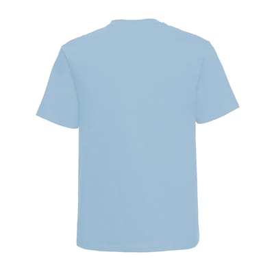 Russell Heren Klassiek Zwaargewicht T-shirt (Helder Koningsblauw)