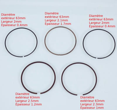malossi zuigerveer kit 3518852 Ø63mm voor motor scooter nieuw