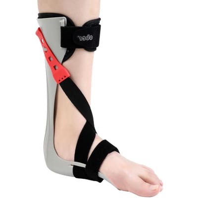 Orthèse de cheville Afo pour pied tombant Support Attelle Pour la marche avec chaussures ou le sommeil Accident Vasculaire Cérébral Hémiplégie Hommes Femmes S beige
