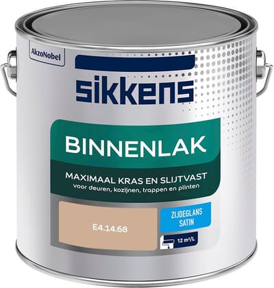 Sikkens - Binnenlak Zijdeglans - E4.14.68 - Mengverf - 2,5 L